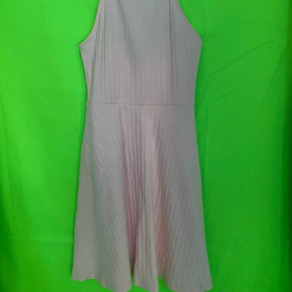 light pink dress
